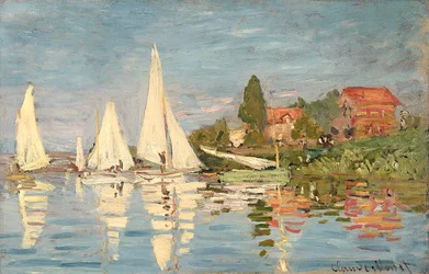 Regatta in Argenteuil, ca. 1872